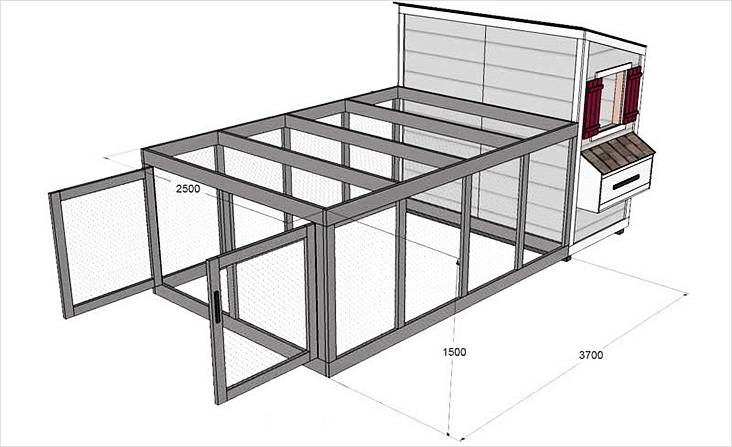Курятник своими руками чертежи на 5 кур своими руками чертежи фото