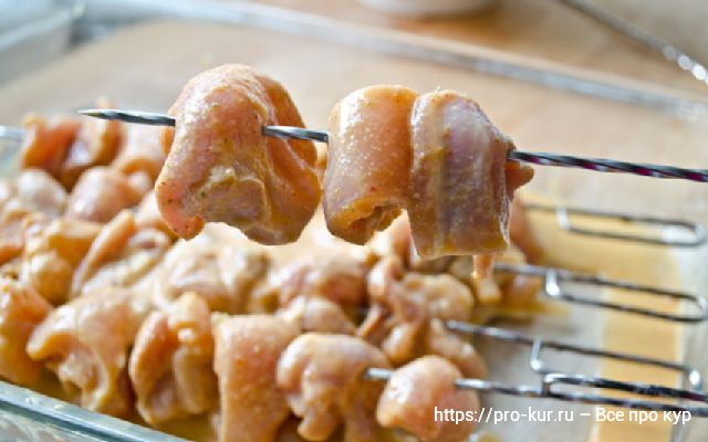 Как замариновать шашлык из курицы, чтобы мясо было мягким и сочным? 