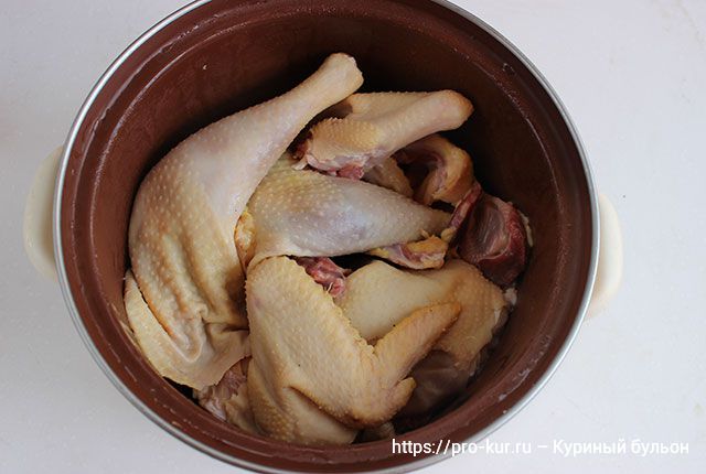 Куриный бульон из домашней курицы наваристый рецепт