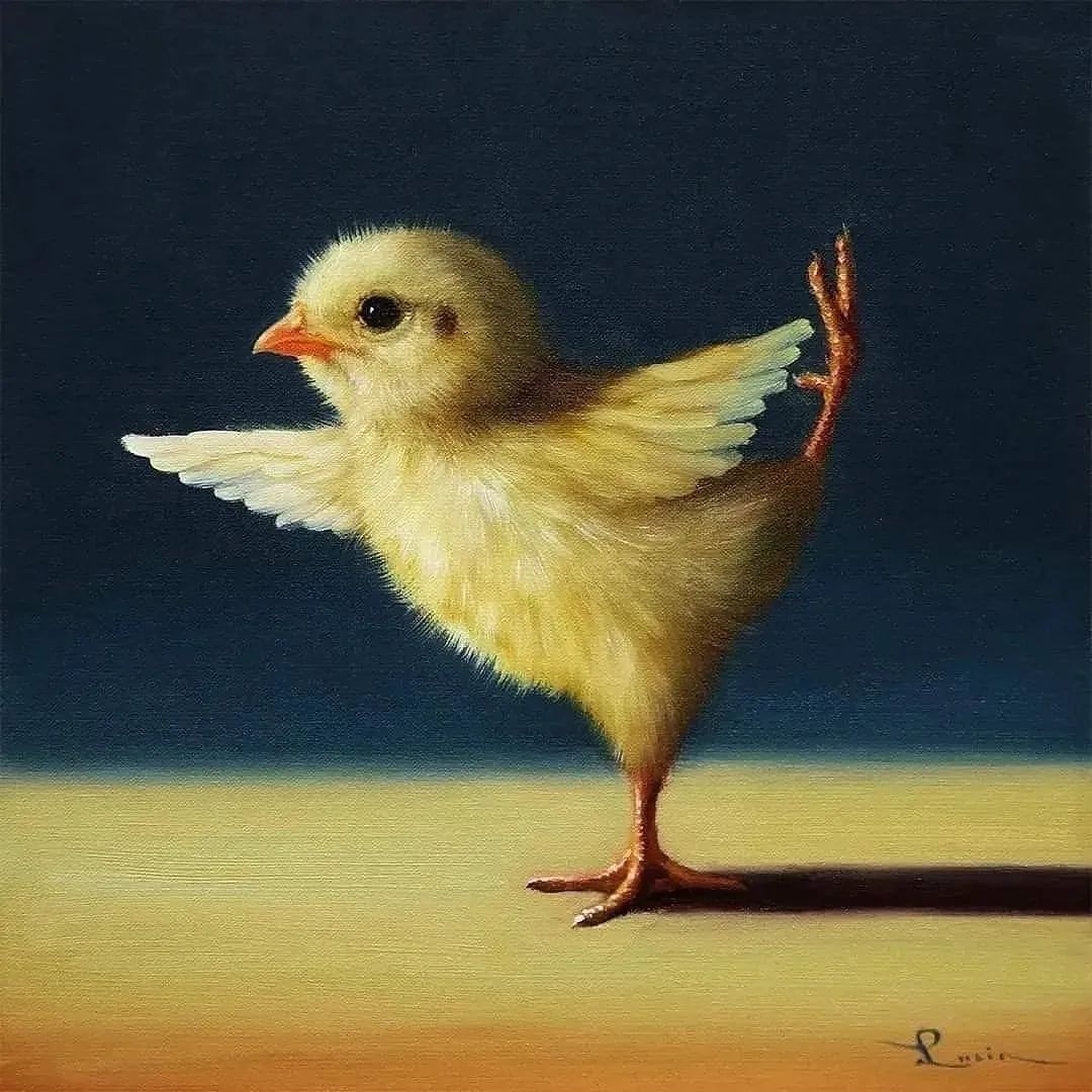 Лючия Хеффернан картины цыпленком