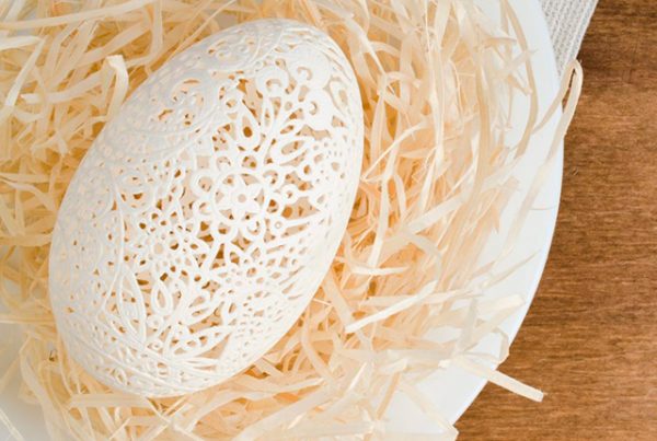 Резьба по скорлупе яиц как идея для творчества