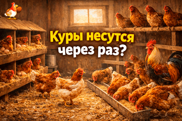 Все про кур несушек