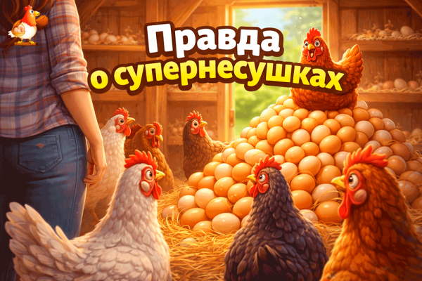 Все про кур несушек