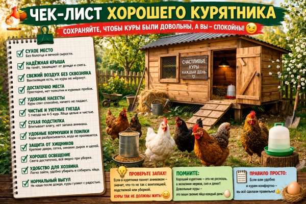 Все про кур несушек