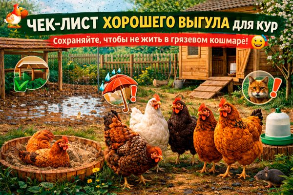 Все про кур несушек