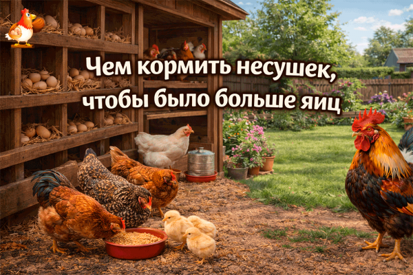Все про кур несушек
