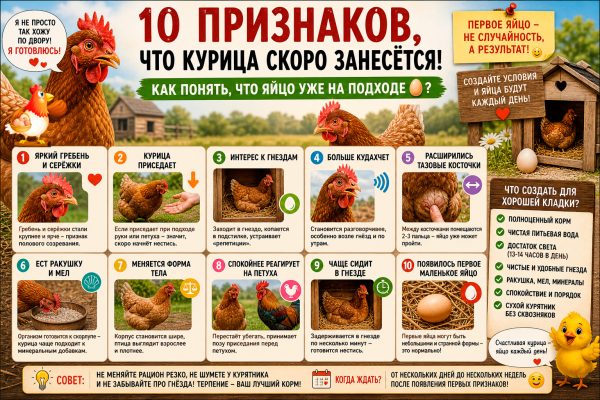 Все про кур несушек