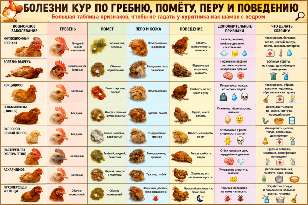 Все про кур несушек