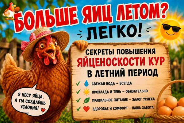Все про кур несушек