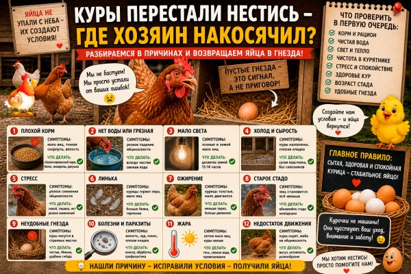 Все про кур несушек