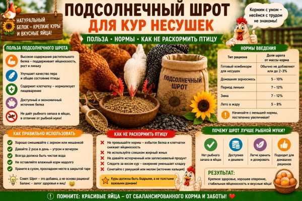 Все про кур несушек