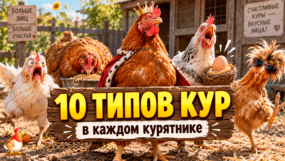 Все про кур несушек