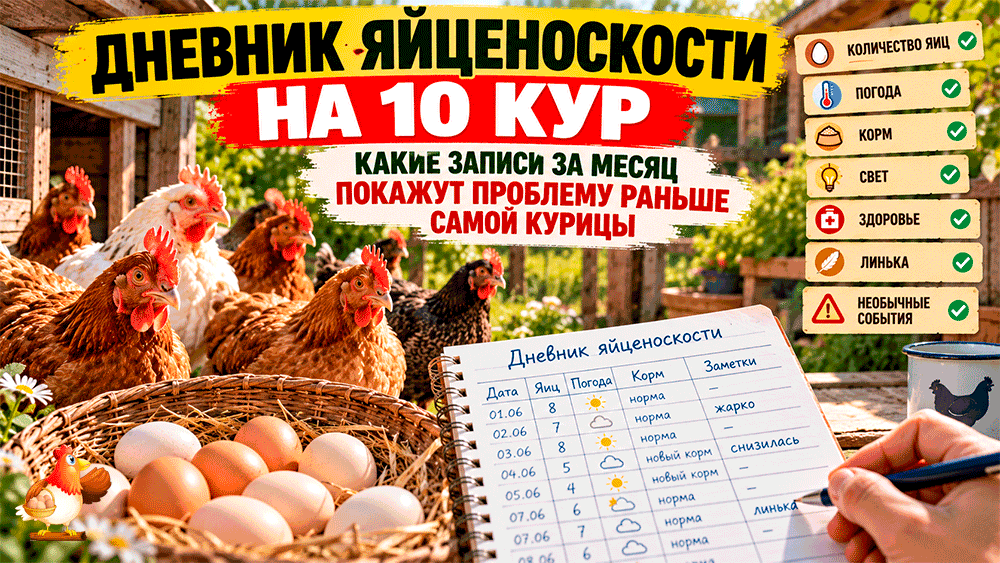 Все про кур несушек