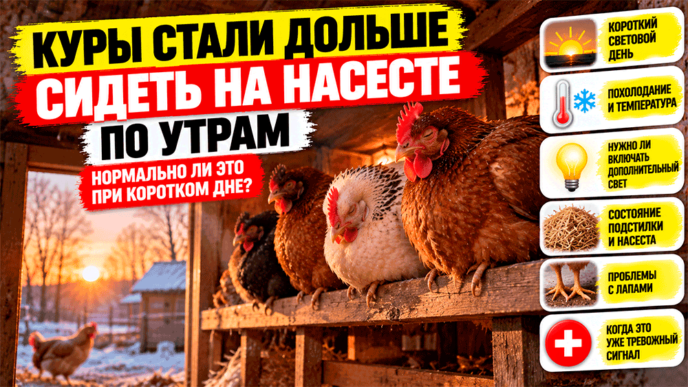 Все про кур несушек